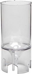 Candle shape Cylinder. H: 6-8cm