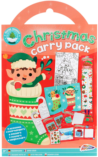 Grafix Kleur- en Activiteitenblok Kerst