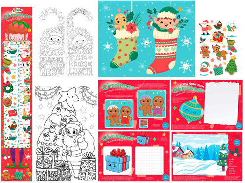 Grafix Color and Activity Block Christmas-2