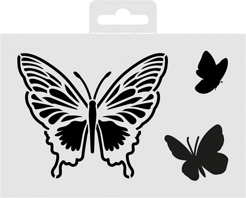 Aladine Stencil Butterfly 10 x 15 cm-2