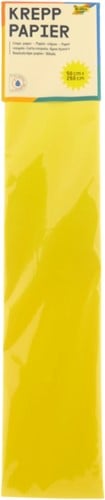 Folia Crepepapier 50x250 cm Geel