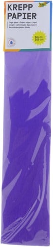 Folia Crepepapier 50x250 cm Donker Violet