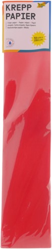 Folia Crepepapier 50x250 cm Rood