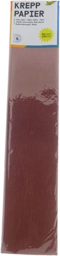Folia Crepepapier 50x250 cm Chocoladebruin