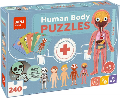 Apli Educationele Puzzel Menselijk lichaam