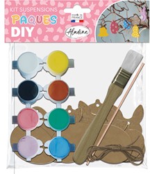 Aladine DIY Painting Set, Easter Bunny, Easter Egg and Bell