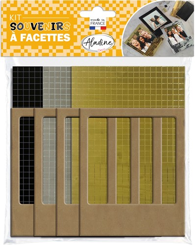 Aladine Photo Frame Decorating Set Facets Party