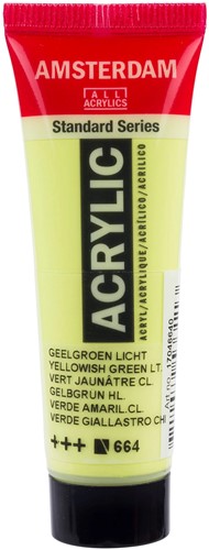 Talens Amsterdam acrylverf 20 ml 664 - Geelgroen Licht