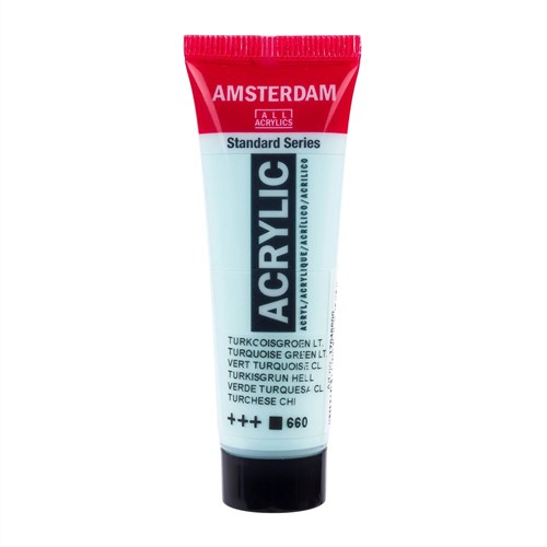 Talens Amsterdam acrylverf 20 ml 660 - Turkooisgroen Licht