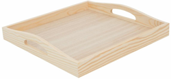Houten Dienblad 30x30x5 cm