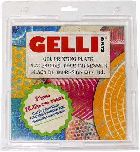 Gelli Arts Gel Print Plaat Rond 20 cm