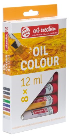 TAC Oil Paint Set 8x12ml
