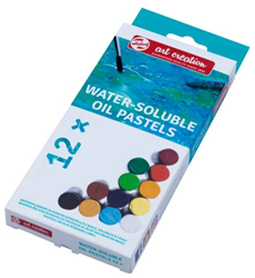 TAC Water Soluble Oil Pastels Set 12x
