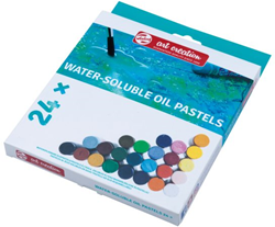 TAC Water Soluble Oil Pastels Set 24x
