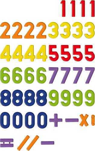 CC Magnetische Cijfers 48 stuks