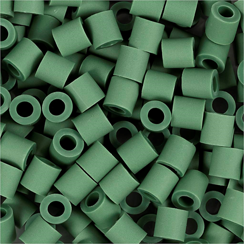 Nabbi BioBeads Strijkkralen Donkergroen 1000 stuks