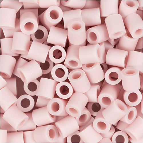 Nabbi BioBeads Strijkkralen Lichtroze 1000 stuks