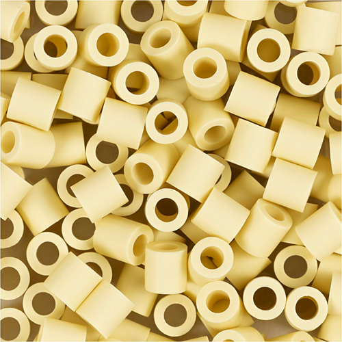 Nabbi BioBeads Strijkkralen Lichtgeel 1000 stuks