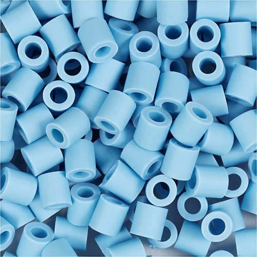 Nabbi BioBeads Strijkkralen Lichtblauw 1000 stuks
