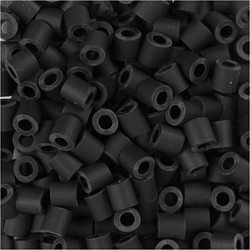 Nabbi BioBeads Strijkkralen Zwart 1000 stuks