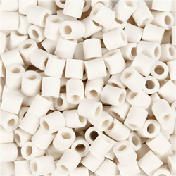 Nabbi BioBeads Strijkkralen Wit 1000 stuks