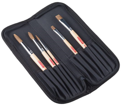 TAC Watercolor Brushes Organizer Set