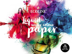 Royal Talens Ecoline Aquarel Papier 24x30 cm 290gr 12 vel