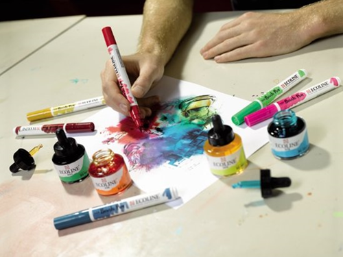 Royal Talens Ecoline Aquarel Papier 24x30 cm 290gr 12 vel-2