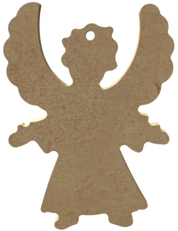 Gomille MDF Figuur Engel 10 cm