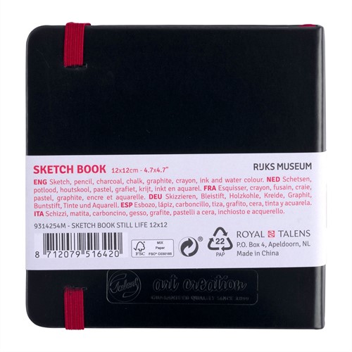 TAC Sketchbook 12x12 cm 140gr 80 sheets Still life-3