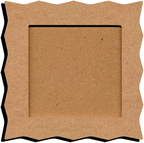 Gomille MDF Kantrand Lijst 22,5x22,5 cm