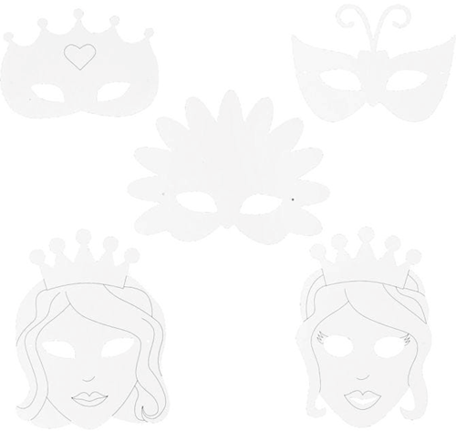 TeachMe Kartonnen Sprookjes Maskers 16 stuks