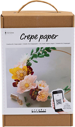 CC Startersset Crêpepapier Bloemenkrans op Ring