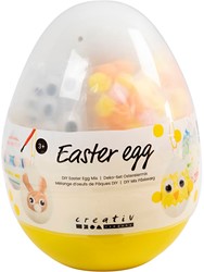 CC Craft Mix Easter Egg, H: 14 cm, Dia. 11 cm, 1 pc
