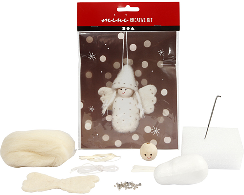 CC Mini Creative Kit Schattige Kerstengel 10 cm