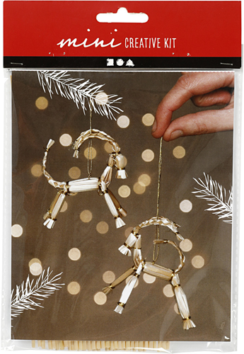 CC Mini Creative Kit Yule Goat Straw 7 cm 2 pieces-3