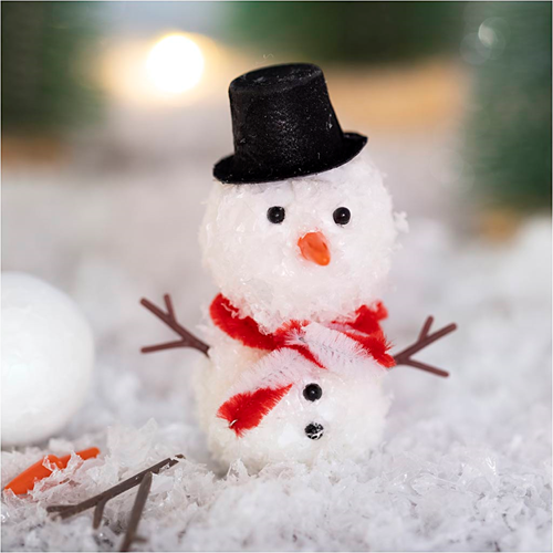 CC Mini Craft Kit Elf Door, Snowman, 1 pack-3