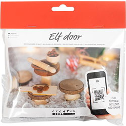 CC Mini Craft Kit Elf Door, Baking cookies, 1 pack
