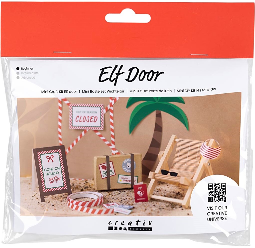 CC Mini Hobbyset Kabouterdeur Op Vakantie hobbygroep