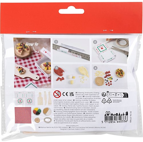 CC Mini Hobbyset Kabouterdeur Pizza-3
