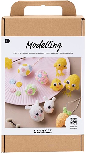 CC Craft Kit Modelling, Easter Figures, 1 set