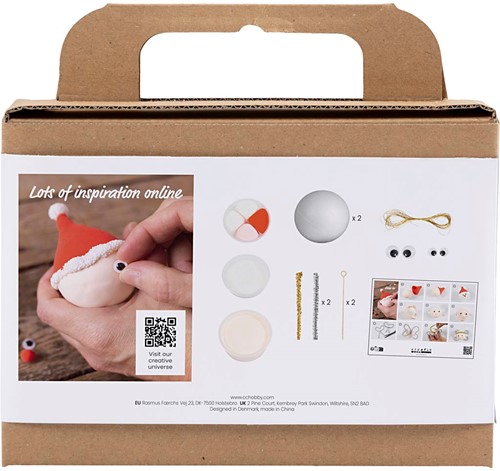 CC Mini Hobbyset Kerstballen Kerstman en Engel-2