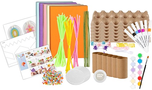 CC Mega creatieve box Voorjaarskleuren-3