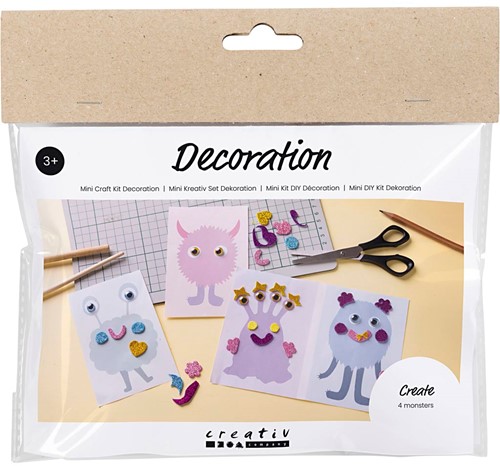 CC Mini Hobbyset Decoratie Monstercollage