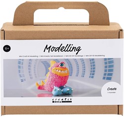 CC Mini Craft Kit Modelling, neon pink, Monster Freddy, 1 pack