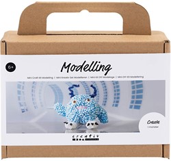 CC Mini Craft Kit Modelling, light blue, Monster Bobby, 1 pack