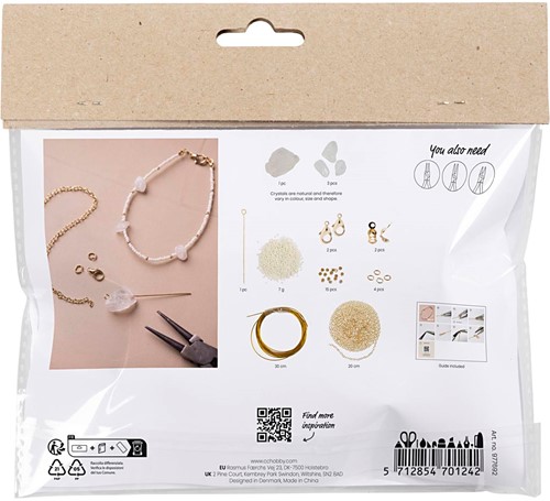 CC Mini Hobbyset Sieraden Armband met Bergkristal-3