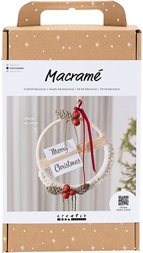 CC Hobbyset Macramé Kerstkrans