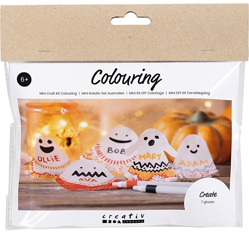 CC Mini Hobbyset Inkleuren Spookjes