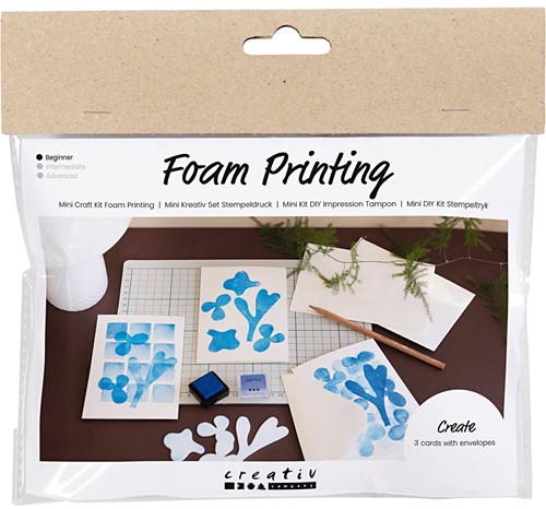 CC Mini Hobbyset Foam Druk Kaart met Dessin